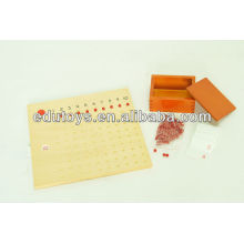 Montessori Materials Bead Board en Chine